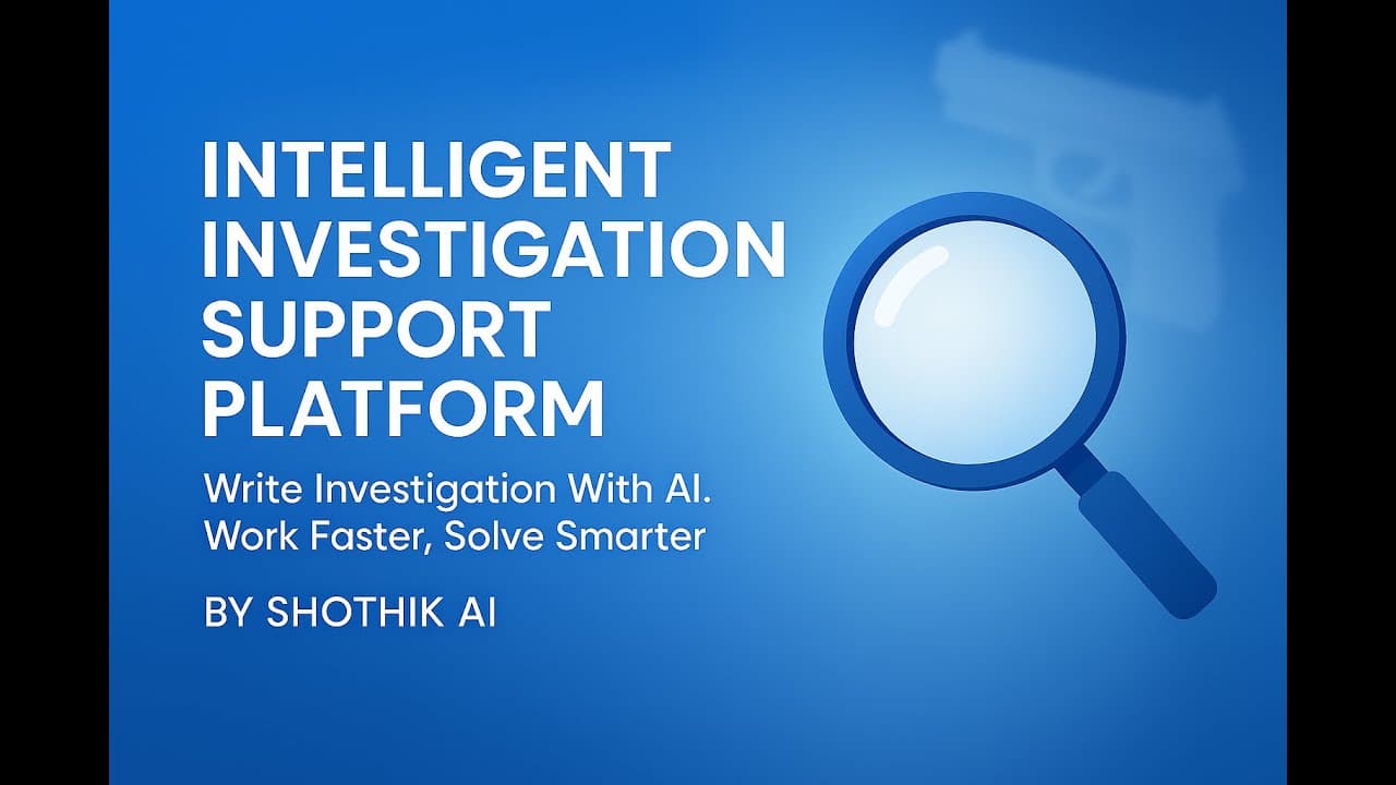 AI-Powered Investigation